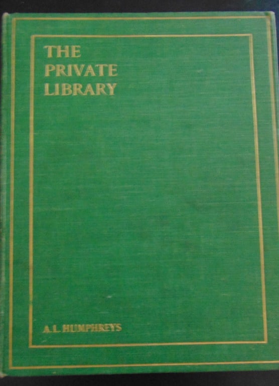 The Private Library (1 of 2)