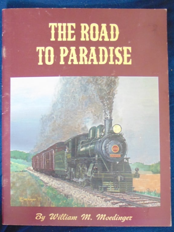 The Road To Paradise - Strasburgh Railroad: The Road To Paradise - Strasburgh Railroad Author: William Moedinger Illustrations: B/W Photos Dated: 1983 Edition: First Edition Size: 4to Binding: Softcover Type: Travel Condition Report: Very Good