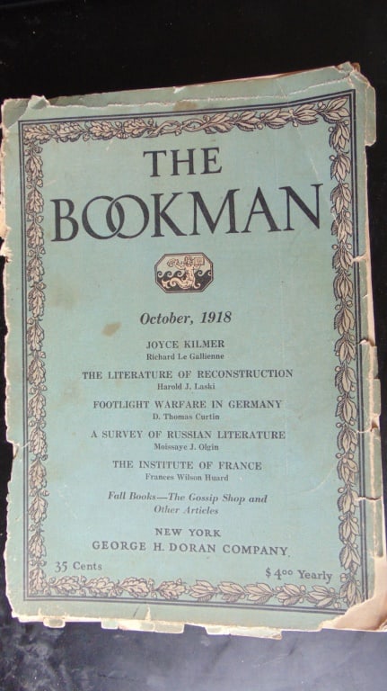 The Bookman - October 1918 (1 of 2)