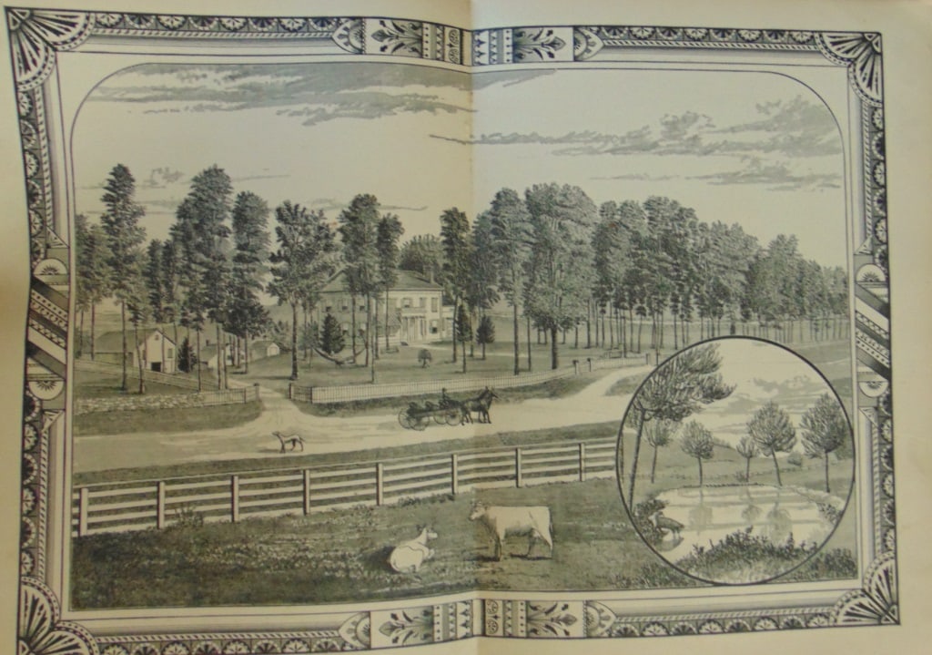 Summer Residence - Little Rest, NY: Summer Residence of Honorable Jacob R. Carpenter, Little Rest, N.Y. Rare. Date: Circa 1880 Dimensions: 14 x 11" Subject: Dutchess County New York</