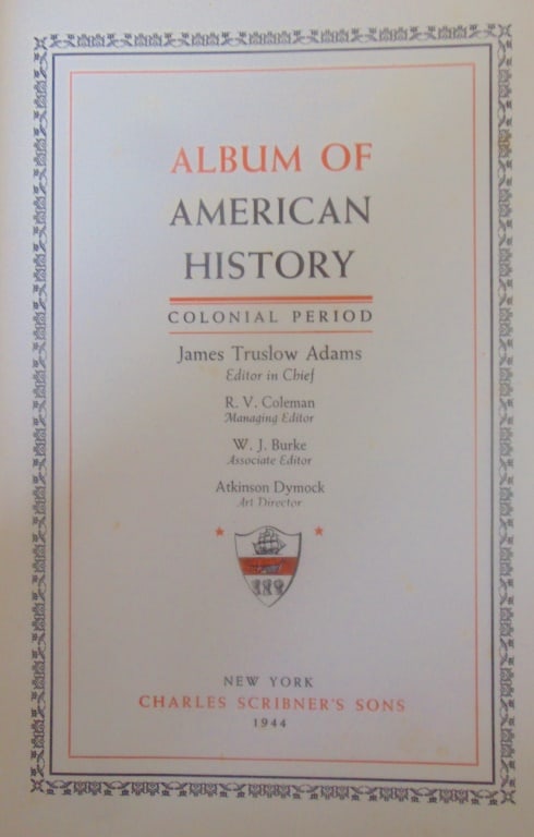 Album of American History - Colonial Period (1 of 4)