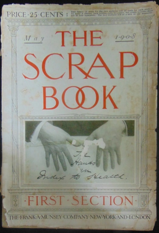 2 Issues of The Scrap Book 1908 (1 of 4)