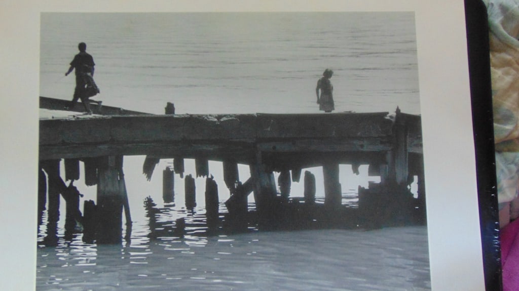 Abandoned Pier at Dykeman Street: Abandoned Pier at Dykeman Street Plate 46 Photographer: Wendy Holmes Dated: 1970's Subject: Hudson River Valley Medium: Halftone D