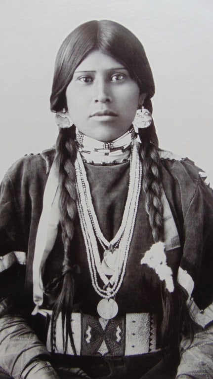 Yakama Indian Woman: Yakama Indian Woman From the National Geographic Image Collection. 2012 Photographer: Frank LaRoche Dated: 1899 Subject: American Indians Medium: Halftone Dimensi