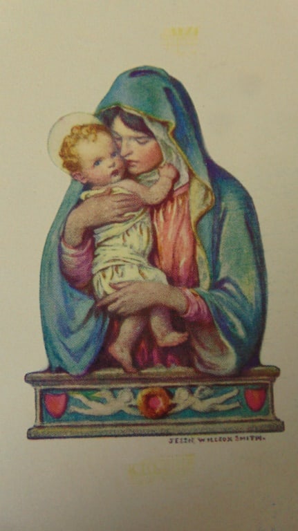 Jessie Wilcox Smith - Mary and Jesus (1 of 3)