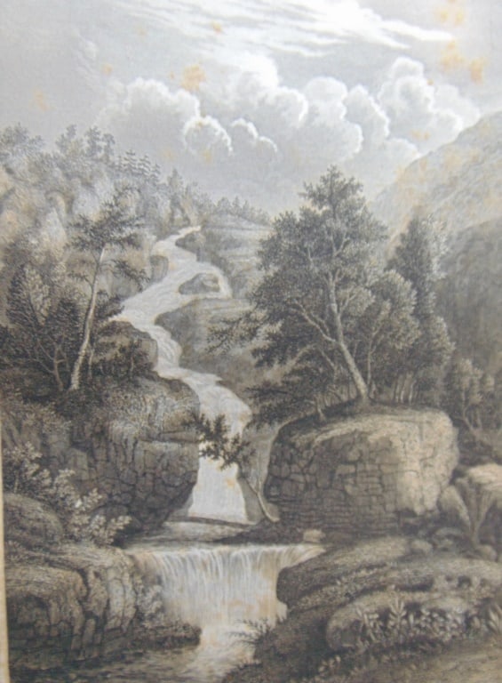 The Silver Cascade - The White Mountains: The Silver Cascade - The White Mountains Rare Print Type: Copper Engraving Date: Circa 1850 Publisher: Hermann J Meyer Origin: American Dimensions: 11 x 7" Subject: American Scenery Notes &