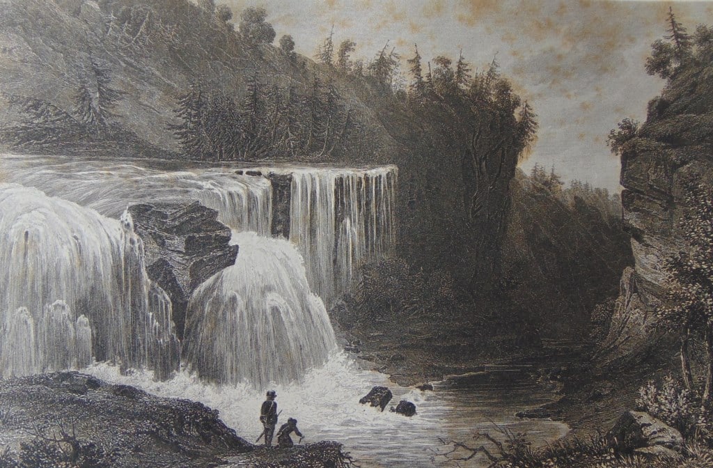 Trenton Falls - New York: Trenton Falls - New York Rare Print Type: Copper Engraving Date: Circa 1850 Publisher: Hermann J Meyer Origin: American Dimensions: 11 x 7" Subject: American Scenery Notes & Literature: Herrmann J.