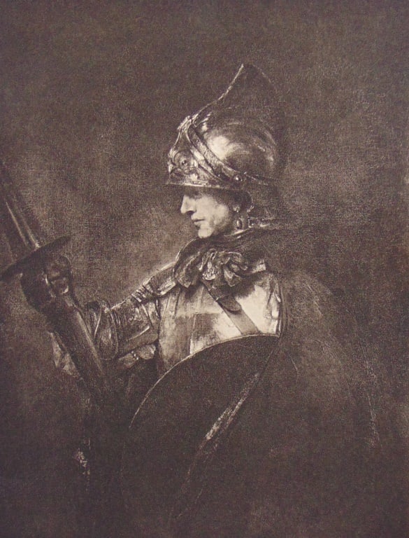 Man In Armour - Rembrandt Van Rijn (1 of 3)