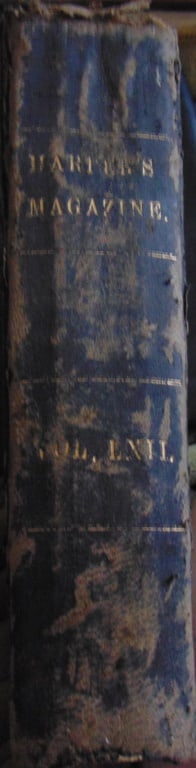 Harper's Monthly Volume 62 -1880 to 1881: Harper's Monthly Magazine Volume LXII Pieces by Walt Whitman; Cincinnati Pottery; U.S. Pottery; Violins; Family life of the Turks; The Arran Islands; Piece by William H. Beard; T