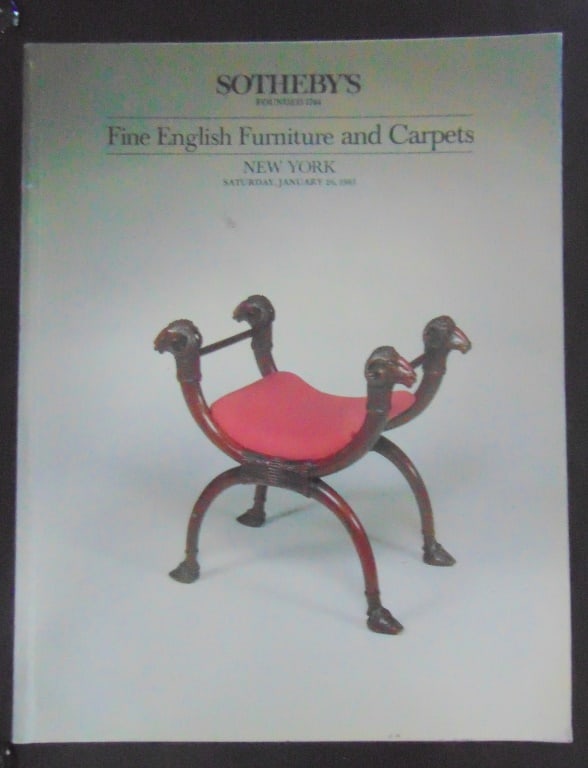 Sotheby's Fine English Furniture and Carpets (1 of 1)