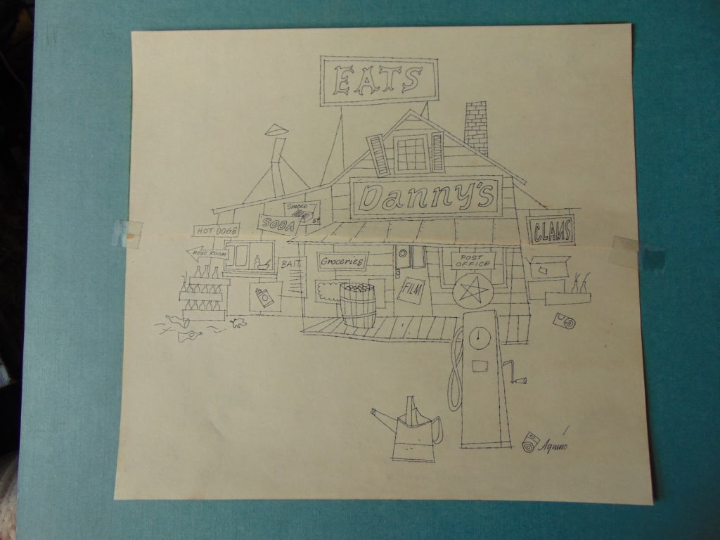 Albert Aquino (American) Danny's Eats: Danny's Eats Noted Children's book Illustrator and Humpty Dumpty Magazine. Also contributed to numerous magazines such as Field and Stream of the period and did advertisements o