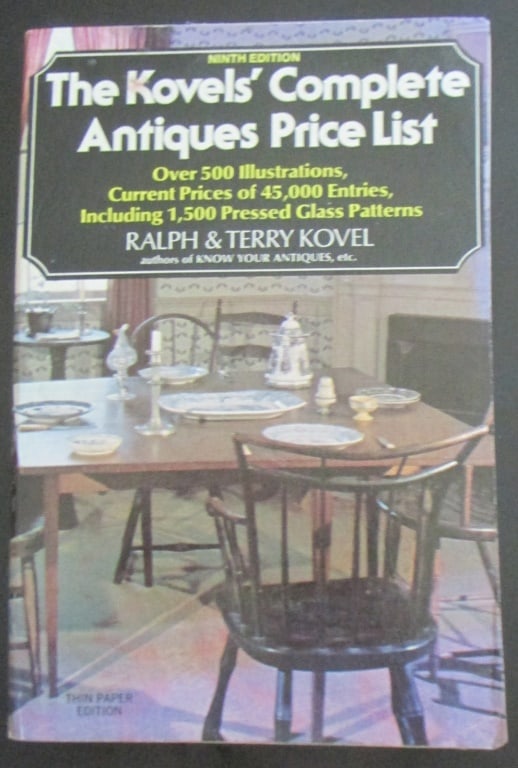 The Kovels Complete Antique Price List (1 of 1)