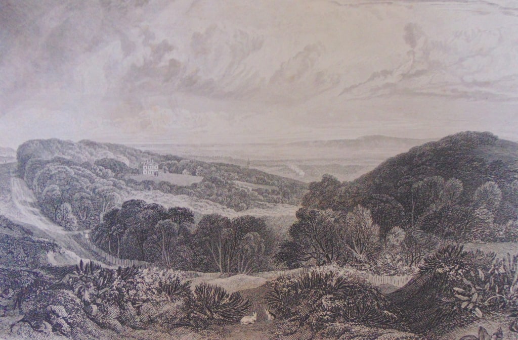 The Vale of Heathfield - J. M. W. Turner: The Vale of Heathfield Joseph Mallord William Turner RA, known in his time as William Turner, was an English Romantic painter, printmaker and watercolorist. He is known for his e