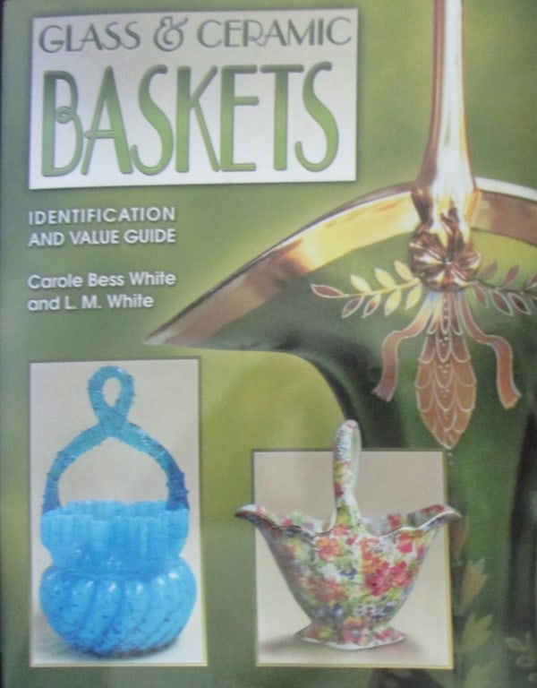 Glass and Ceramic Baskets: Glass and Ceramic Baskets Author: Carol B White Illustrations: Color Photos Dated: 2002 Edition: 1st Size: 4to Binding: Trade