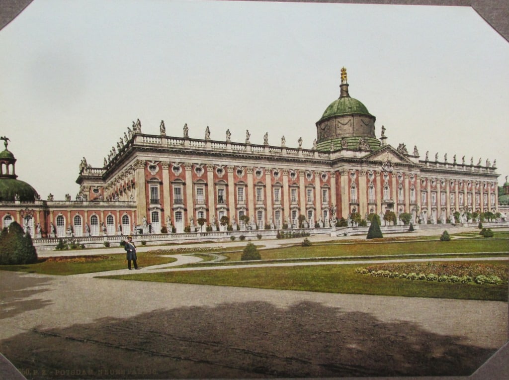 Potsdam Neues Palais - Germany: Potsdam Neues Palais Germany Print Type: Color photo (or) print Dimensions: 6 1/2 x 9" Notes & Literature: The New Palace is a palace situated on t