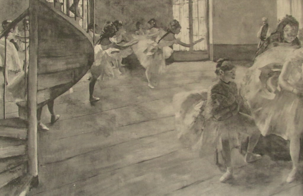 La lecon de Danse - Degas: La lecon de Danse - Degas This gravure is from Art Francais - Exposition d'Art decoratif ontemporain 1800 - 1885. Organisee par Madame la Cometesse Greffulhe, Presidente. Come