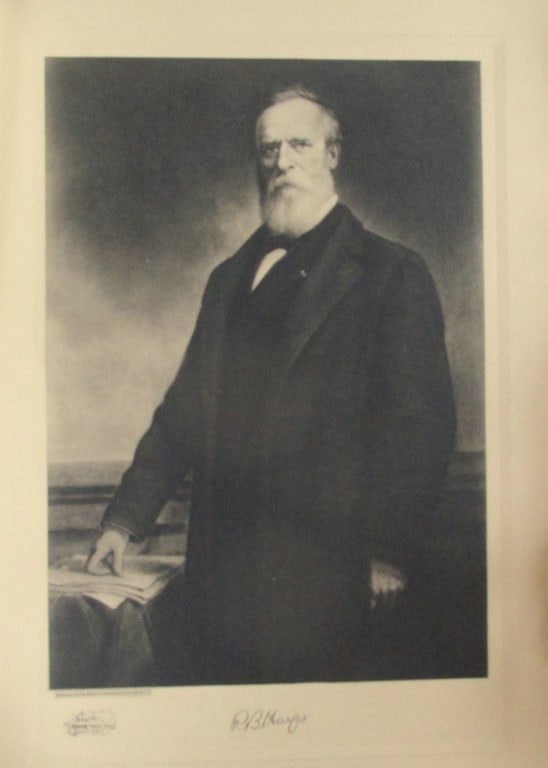 Portrait of President Rutherford B. Hayes: Portrait of President Rutherford B. Hayes On stiff paper with plate mark. Print Type: Photogravure Signed: Signed in plate Date: 1907 Publi