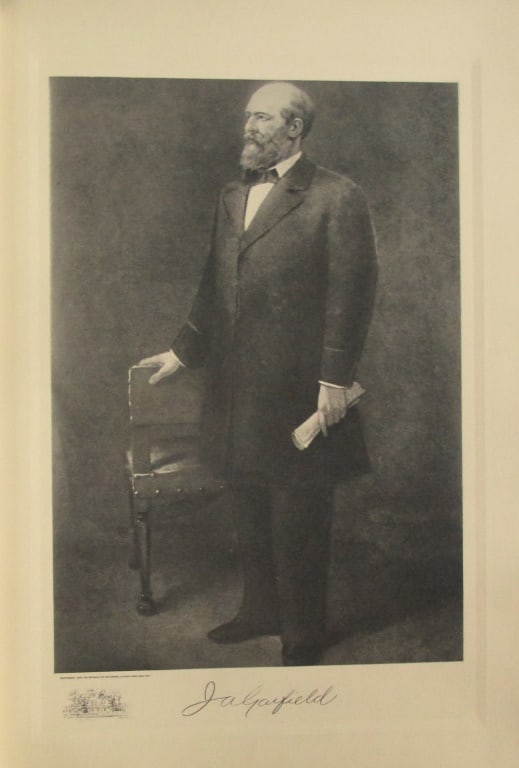 Portrait of President James Garfield: Portrait of President James Garfield On stiff paper with plate mark. Print Type: Photogravure Signed: Signed in plate Date: 1907 Publisher: