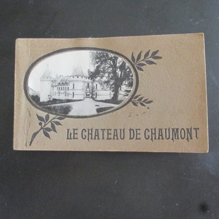 Le Chateau De Chaumont - Gertrude Smith Collection: Le Chateau De Chaumont From the Gertrude Smith Collection of Postal Views - Rare Dated: Circa 1920's Binding: Stiff Paper Covers Subject: France