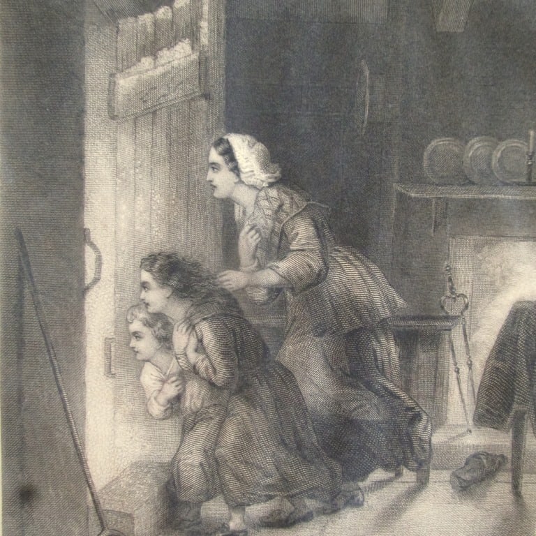 Winter: Winter Print Type: Engraving Date: c1859 Dimensions: 9 x 6 Condition Report: Some toning. Good plus. Subject References: 1