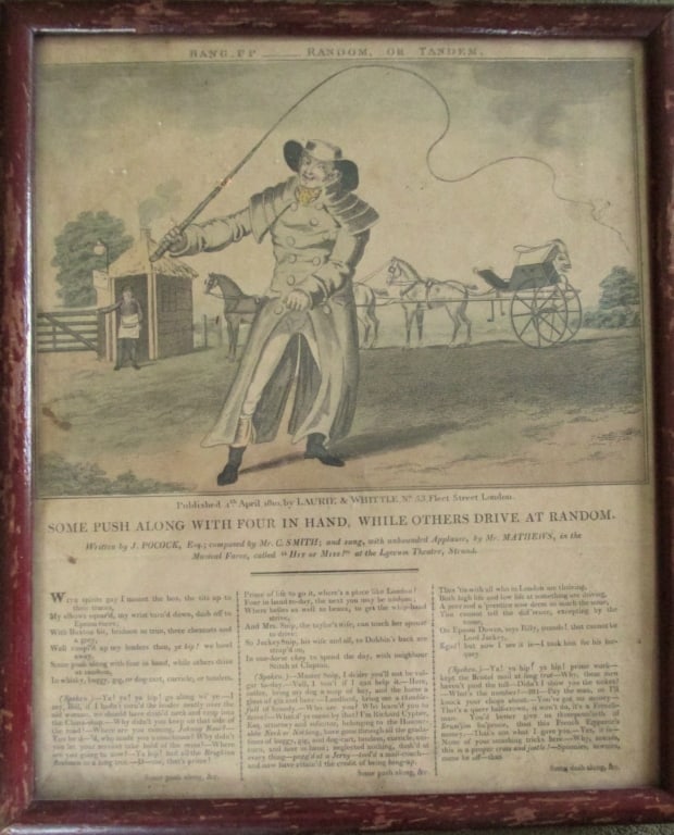 Cruikshank Engraving ~ 1810 (1 of 3)