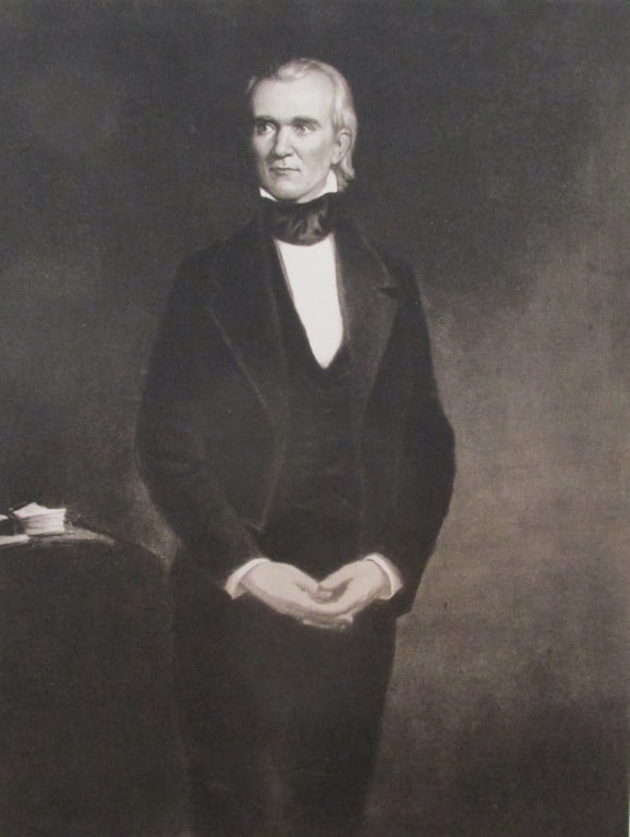 James K. Polk - George Peter Alexander Healy (1 of 3)