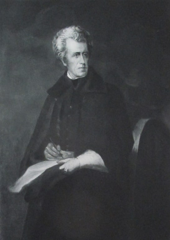Andrew Jackson - Eliphalet Frazer Andrews: President Andrew Jackson Large Folio. Plate 14 1/2 x 9 1/2" - Print 19 1/2 x 15 1/2". Artist: Eliphalet Frazer Andrews Print Type: Gravure with Plate