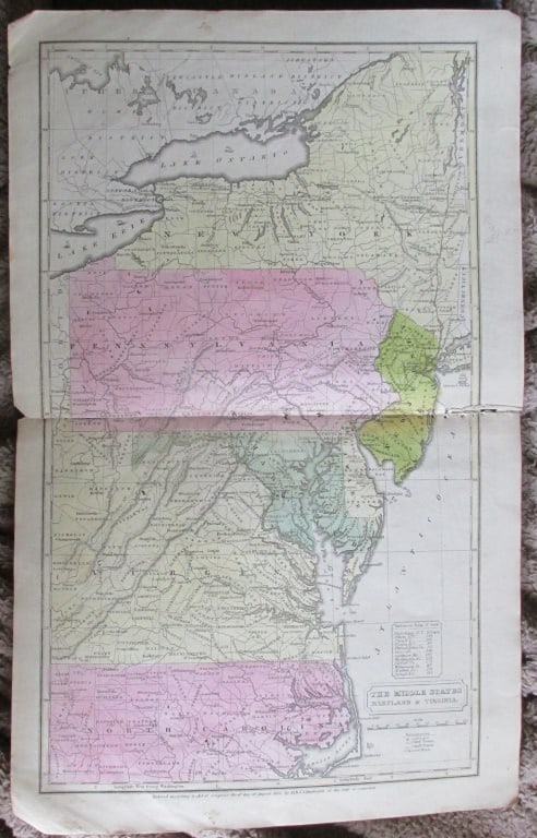 The Middle States Maryland & Virginia 1830 (1 of 3)