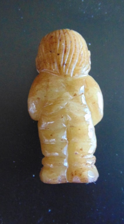 Carved Jade Netsuke - 2