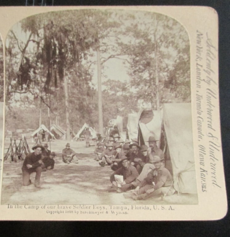 In Soldiers Camp Tampa Florida (1 of 2)