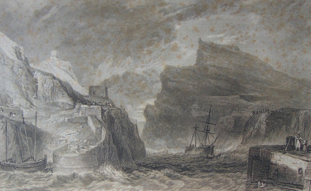 Boscastle - J. M. W. Turner: Boscastle Joseph Mallord William Turner RA, known in his time as William Turner, was an English Romantic painter, printmaker and watercolorist. He is known for his expressive col