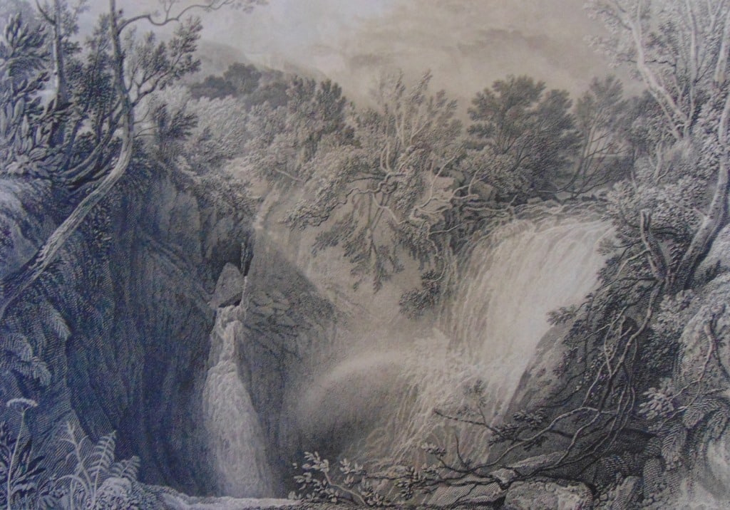 Weathercoat Cave - J. M. W. Turner: Weathercoat Cave Joseph Mallord William Turner RA, known in his time as William Turner, was an English Romantic painter, printmaker and watercolorist. He is known for his express