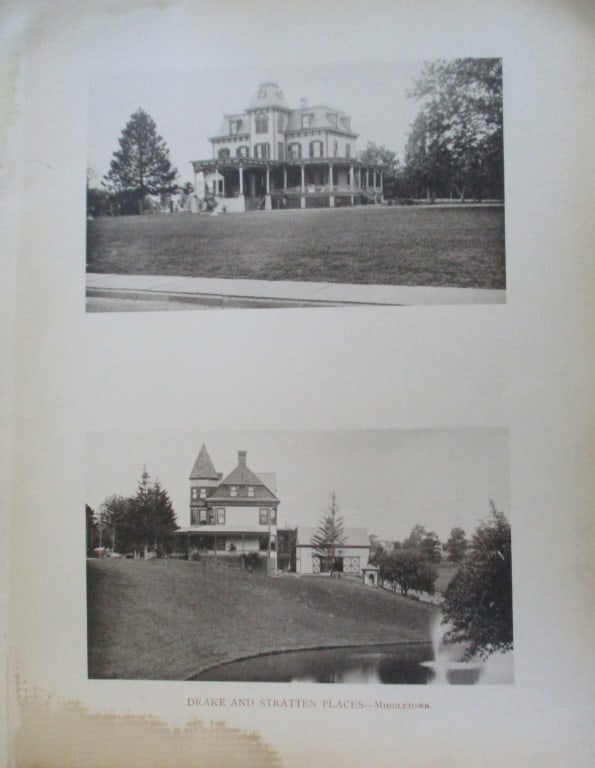 Drake and Stratten Places - Middletown, New York: Drake and Stratten Places, Middletown, New York Extremely Rare Photographer: W. H. Parish Dated: 1893 Medium: Photomechanical Dimensions
