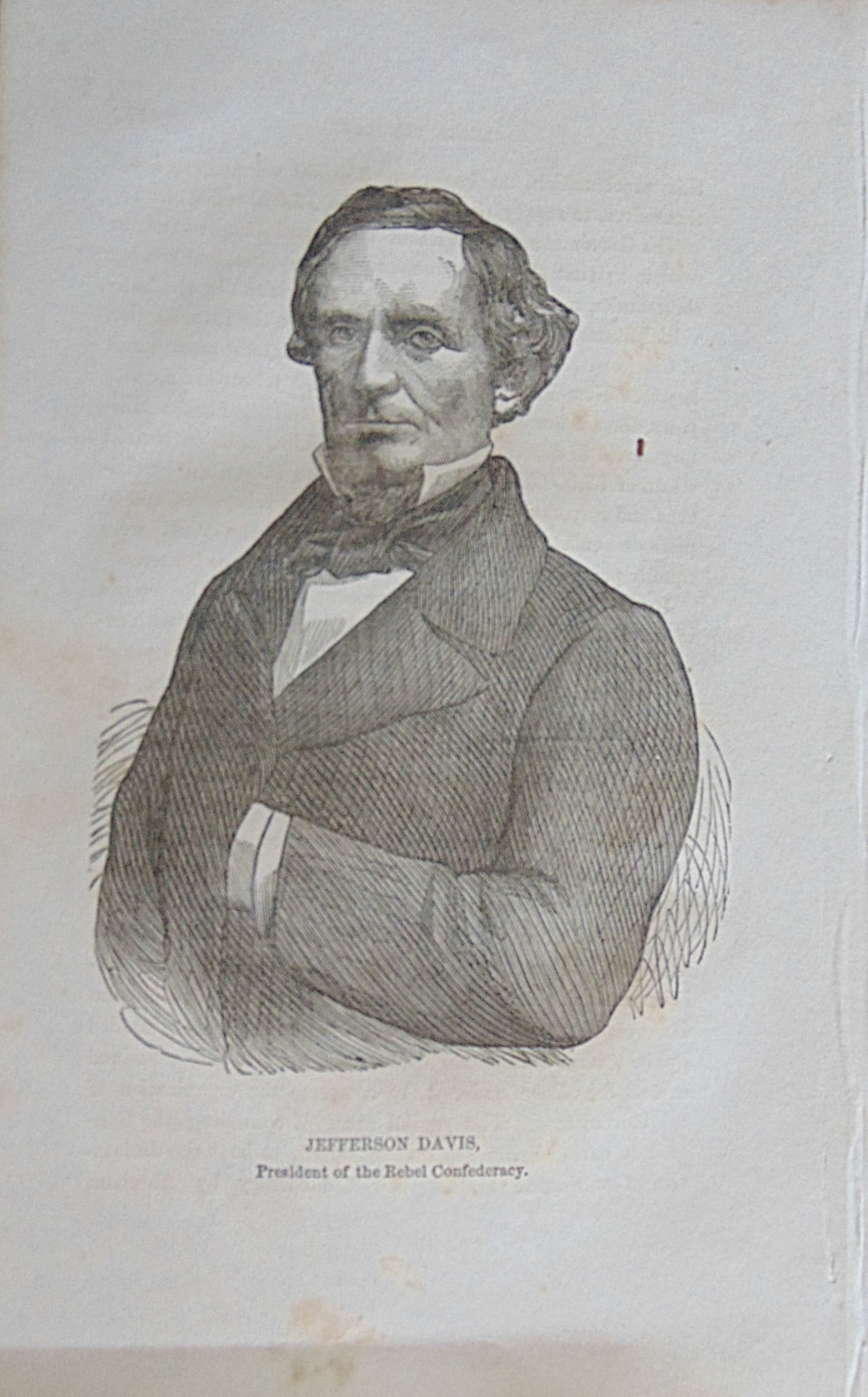 Jefferson Davis - President of Rebel Confederacy (1 of 1)