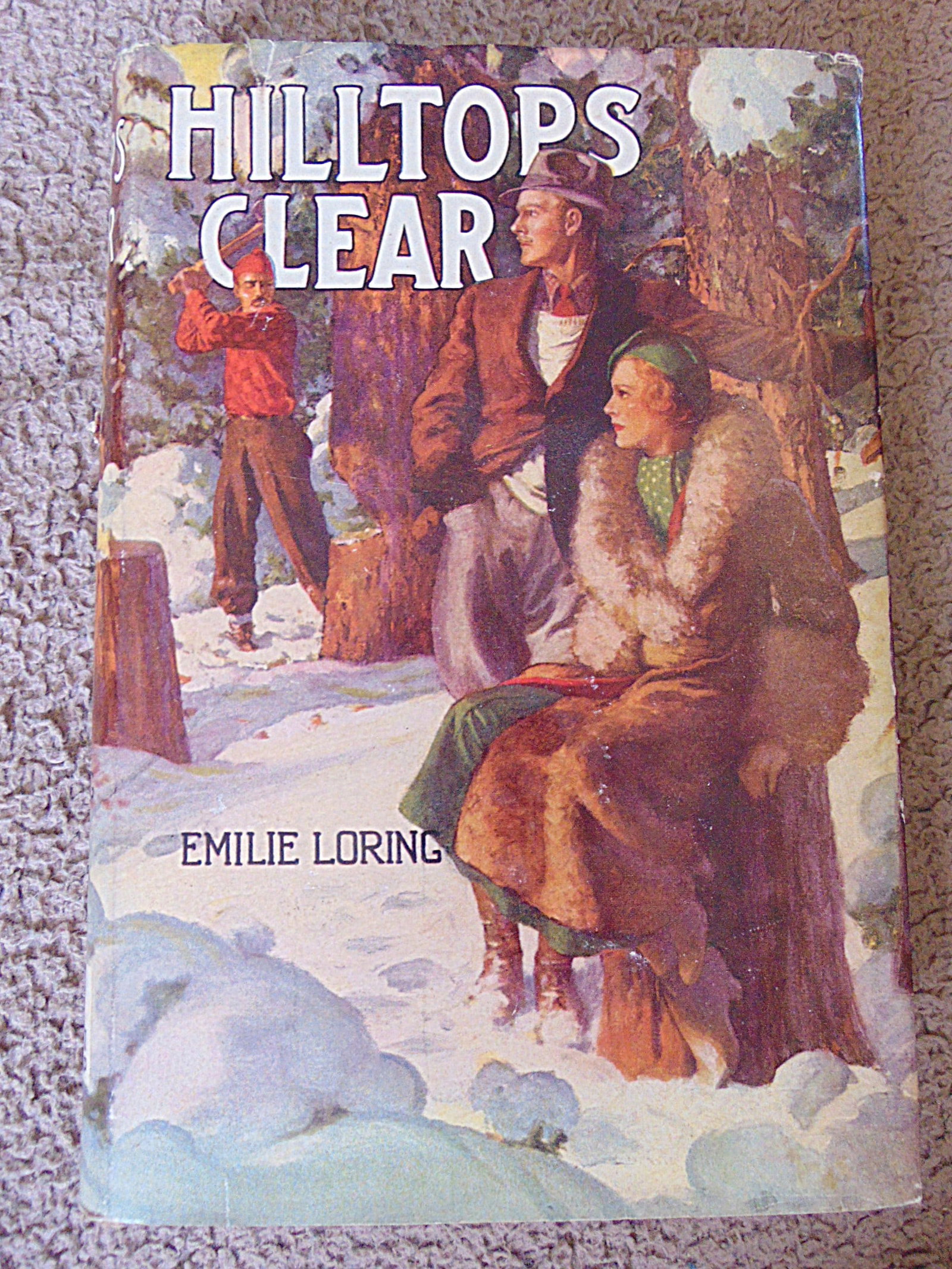 Hilltops Clear - Emilie Loring: Hilltops Clear Rare with very good dust jacket. Author: Emilie Loring Dated: 1933 Size: 8vo Binding: Hardcover Dust Jacket Condition Report: Book is fine. Dj