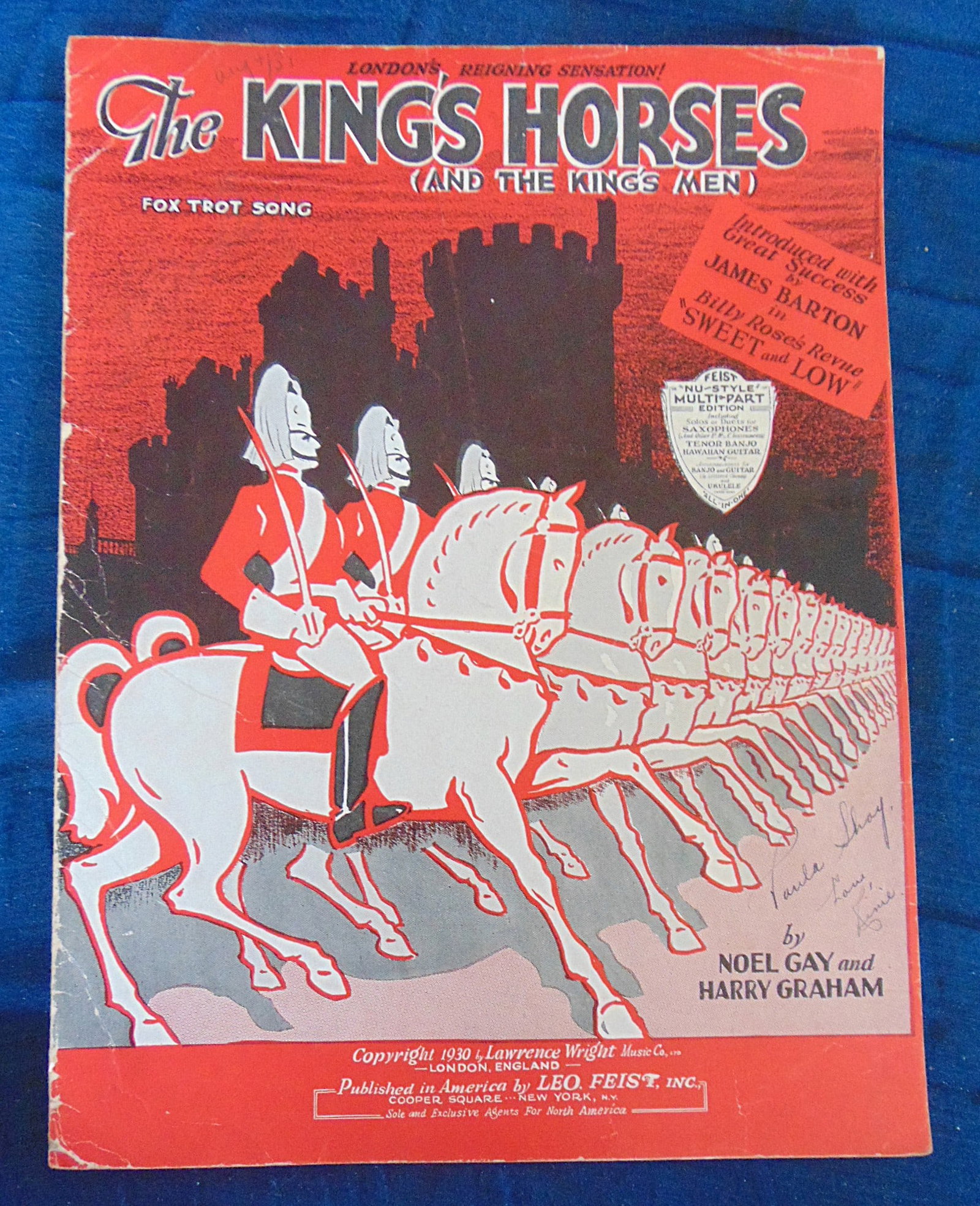 The Kings Horses and the Kings Men - Sheet Music (1 of 1)