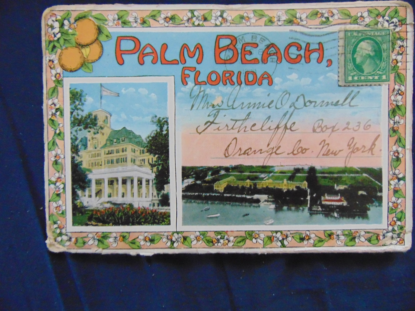 Palm Beach Florida - Accordion View Set 1920 (1 of 1)
