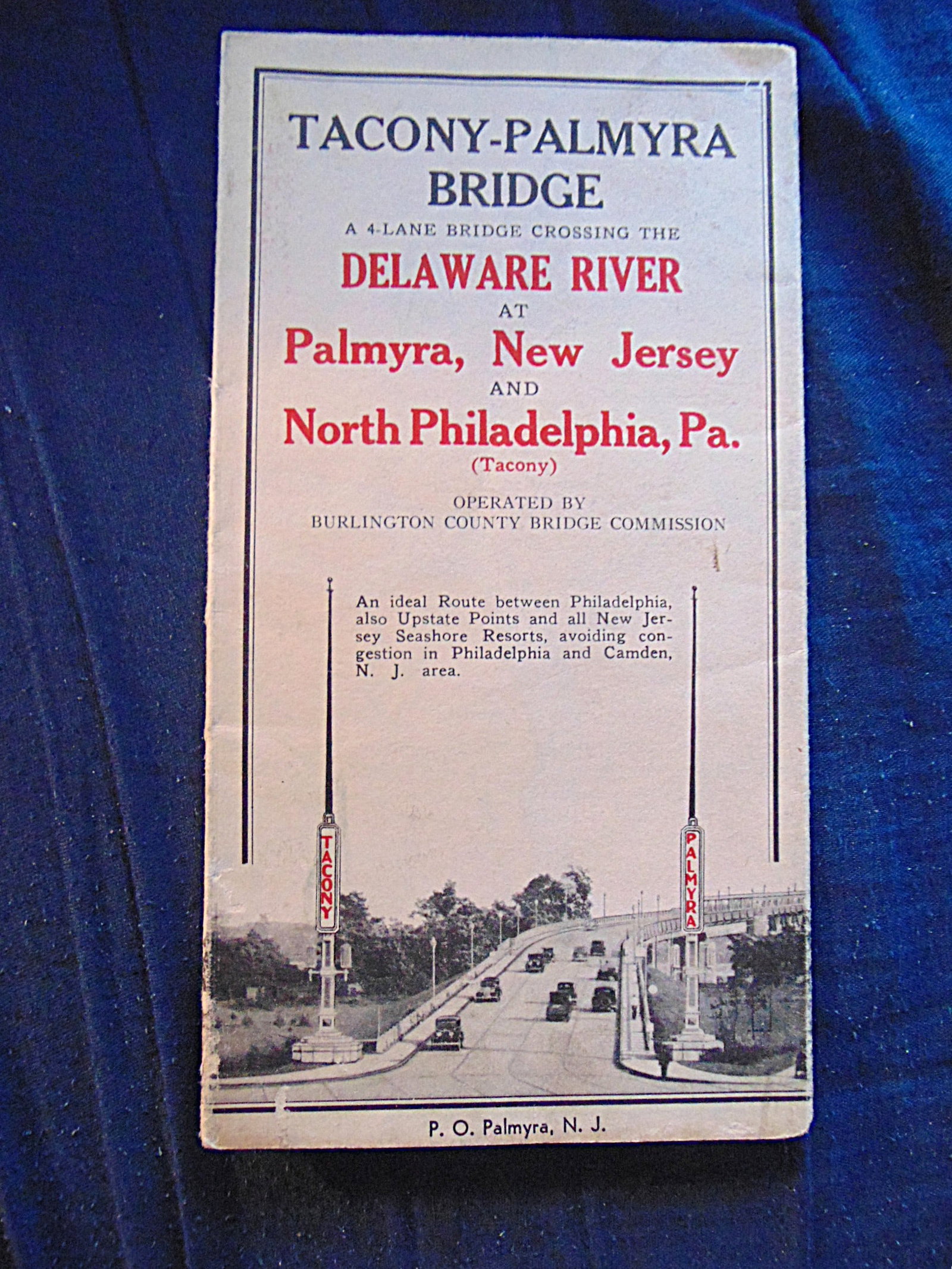 Tacony Palmyra Bridge - Crossing Delaware River (1 of 2)