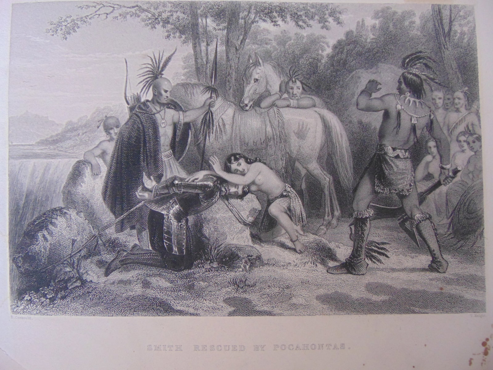 Smith Rescued by Pocahontas (1 of 2)