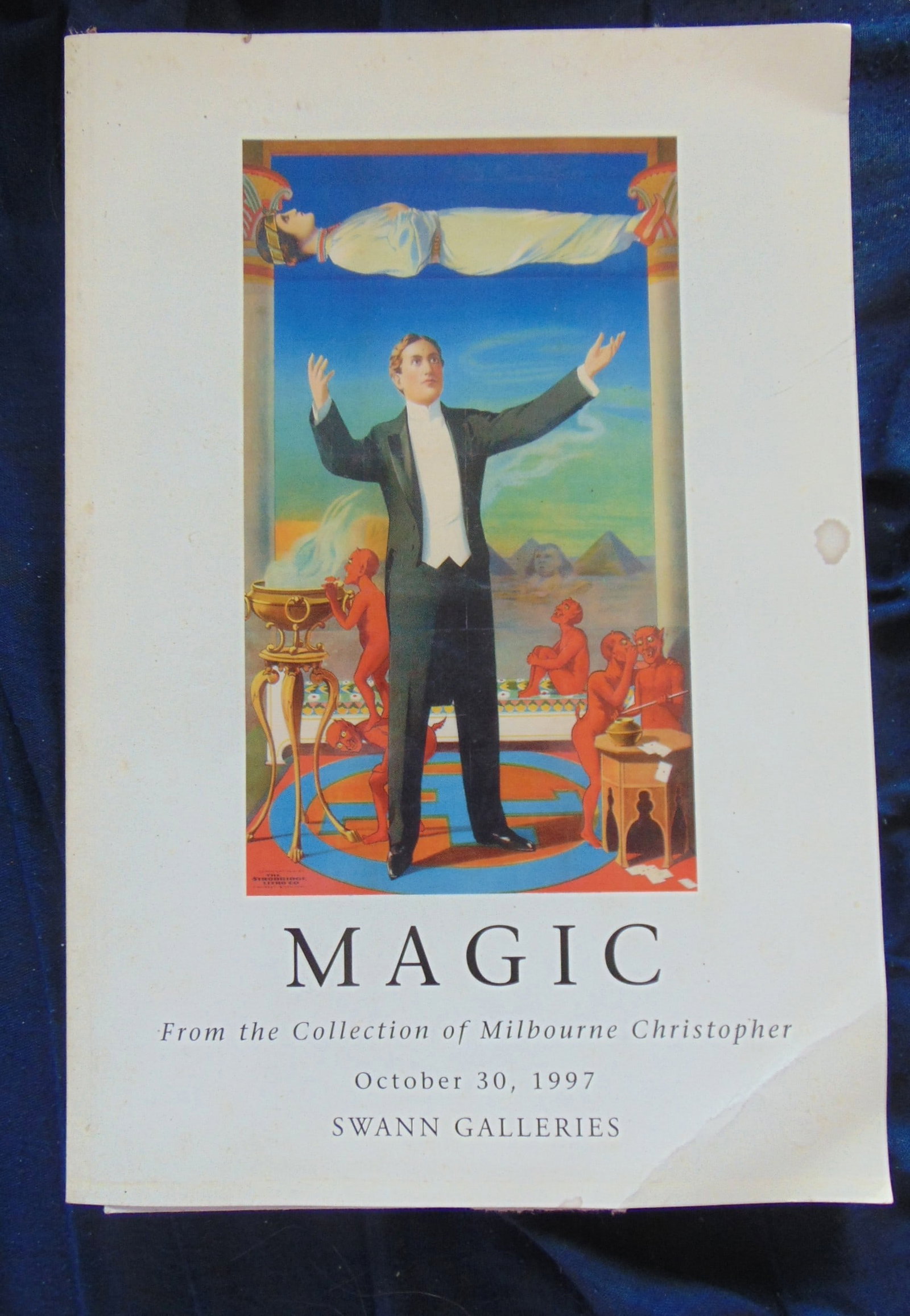 Magic From the Collection of Milbourne Christopher: Magic From the Collection of Milbourne Christopher October 30, 1997 454 Lots Dated: 10-30-1997 Publisher: Swann Galleries Edition: 1st Edition Size: 8vo Binding: Trade Wraps Provenance: Hill House