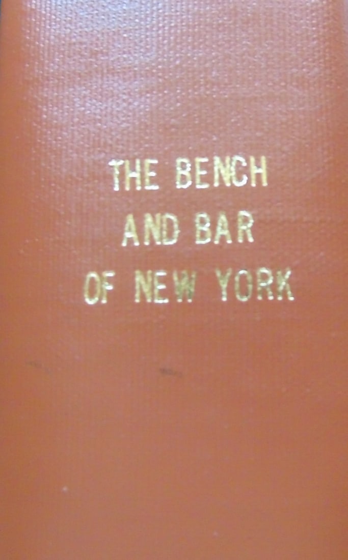 The Bench and Bar of New York - L. B. Proctor (1 of 7)