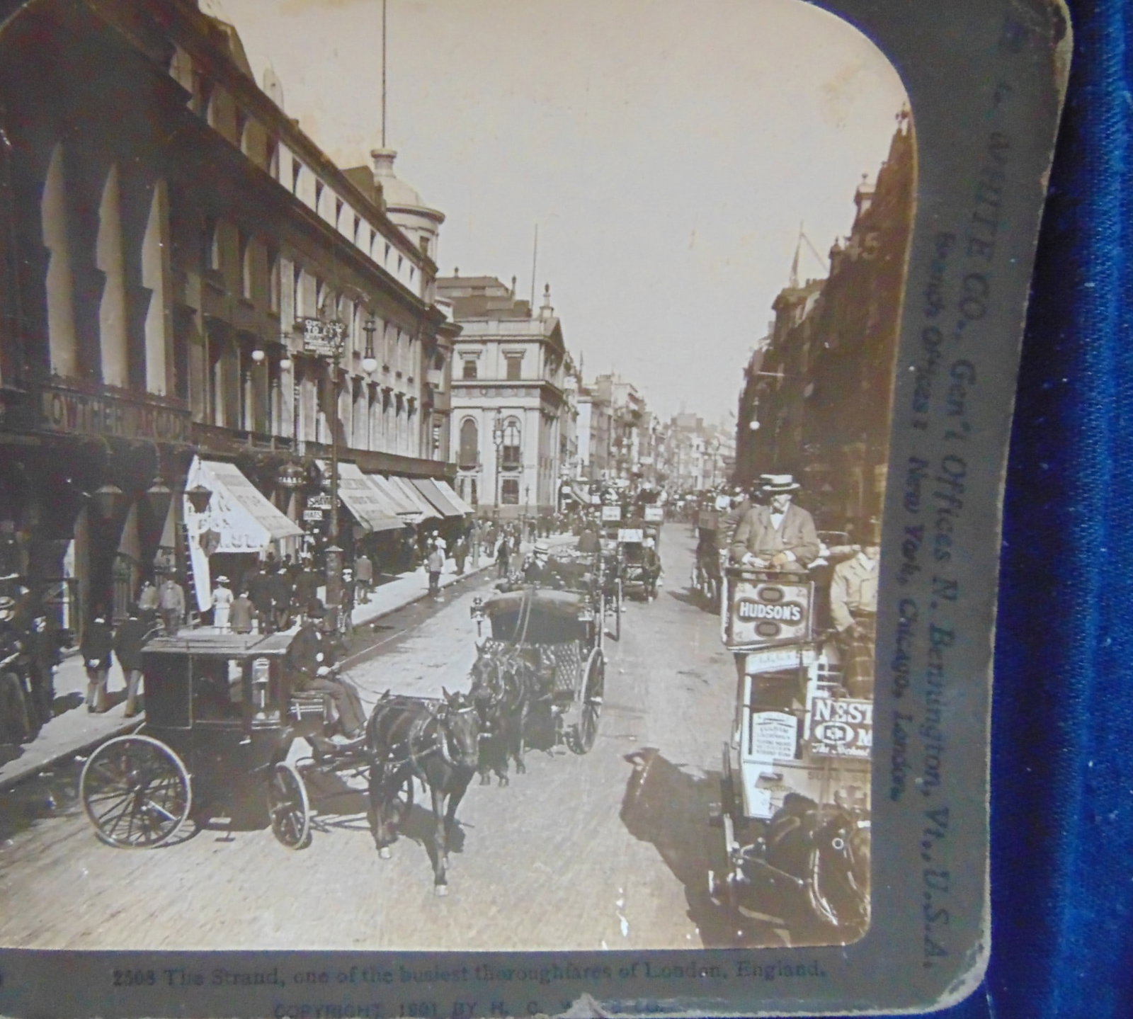 The Strand Turn of the Century London England (1 of 2)