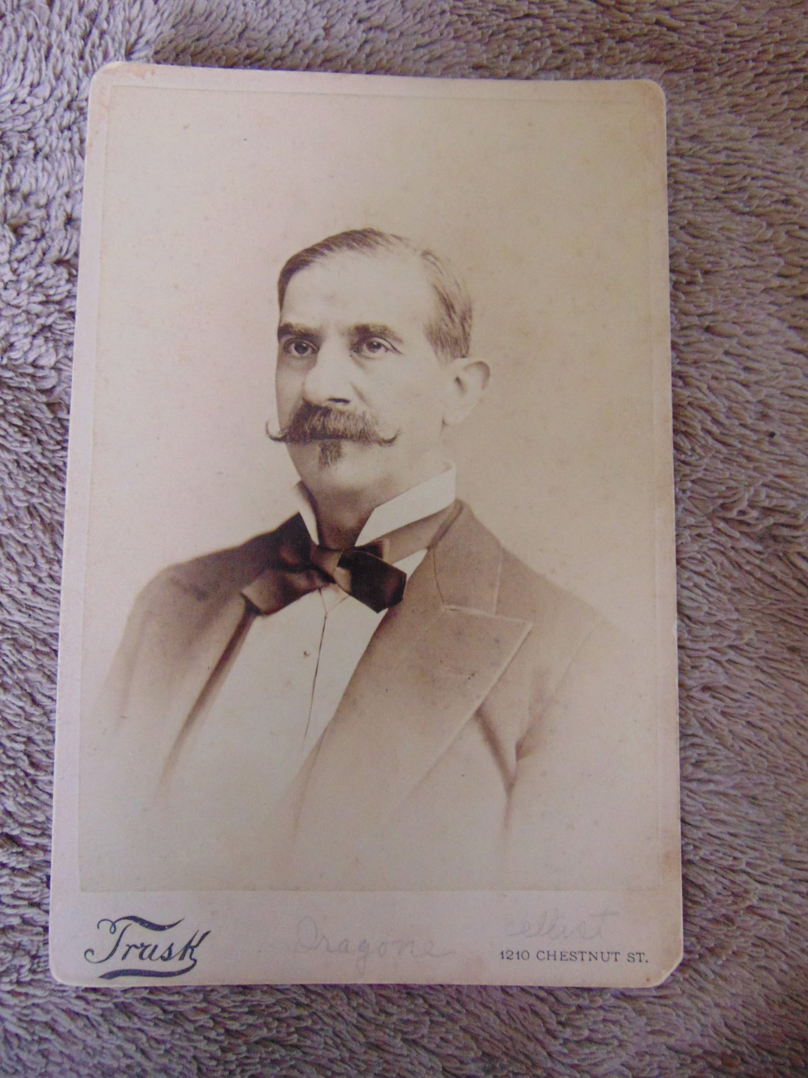 Dragone - Cellist - Philadelphia Area C 1887 (1 of 3)