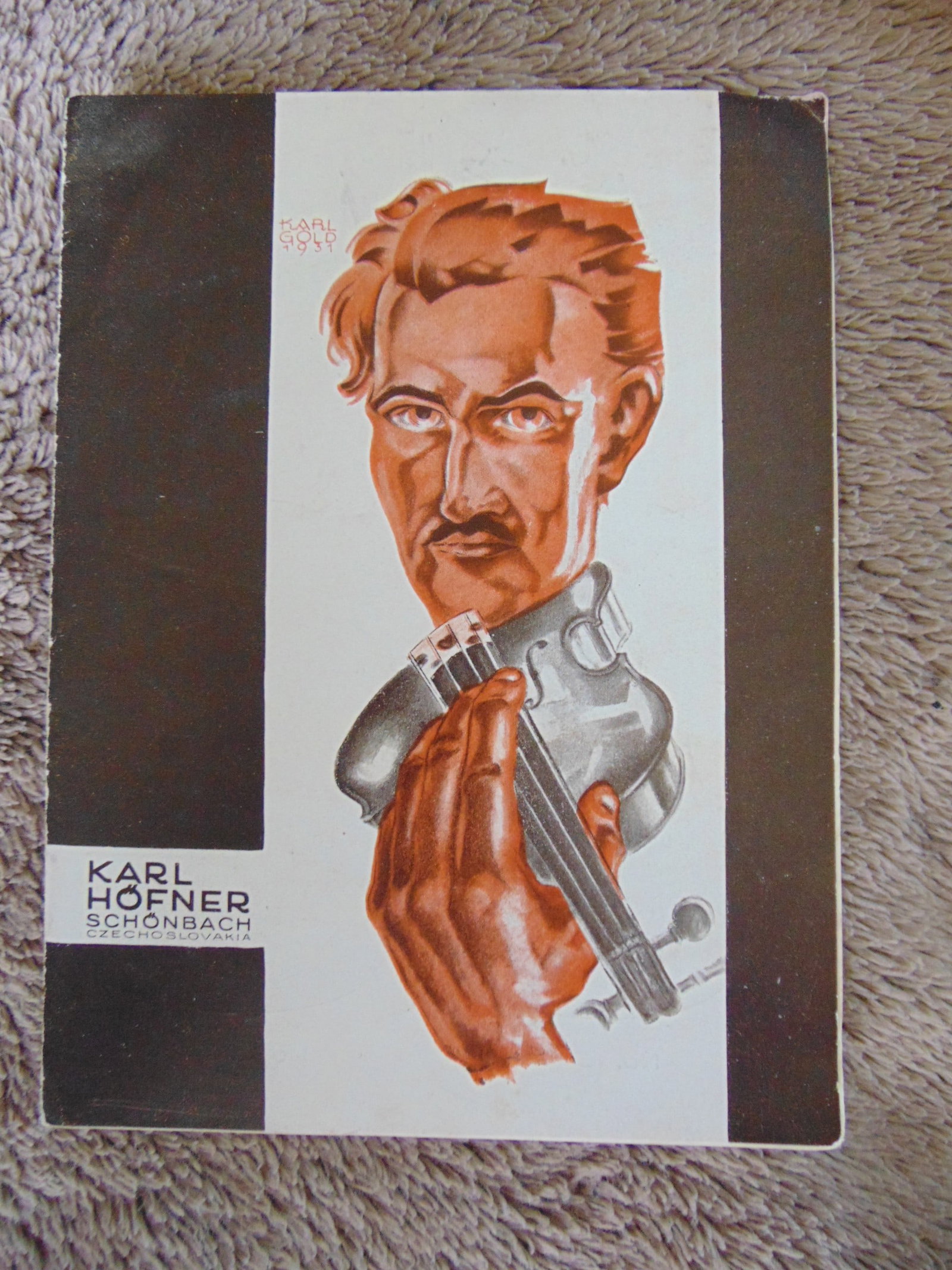 Karl Hofner Schonbach Violin Booklet (1 of 3)