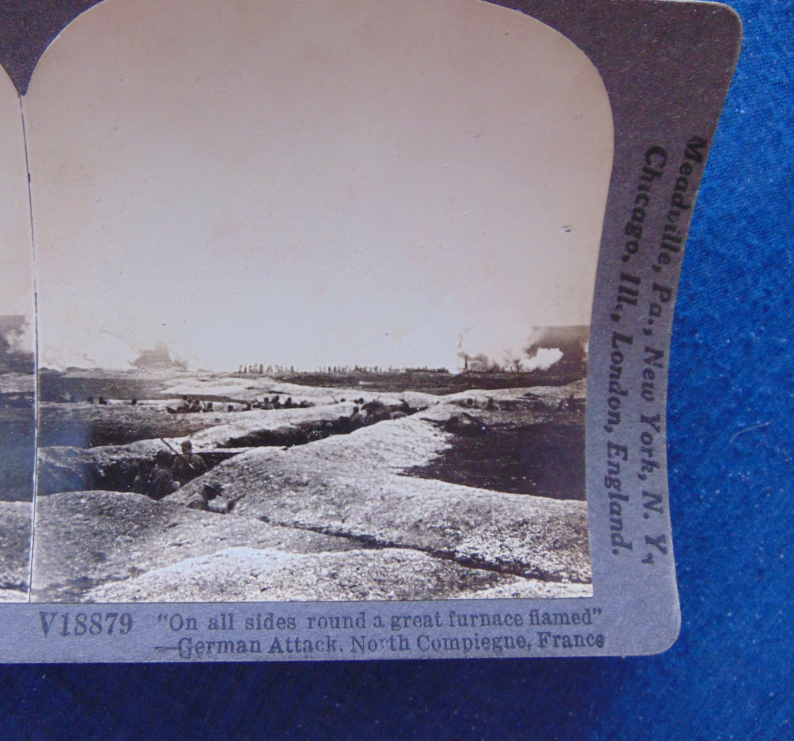 French Trenches North Compiegne - World War One I (1 of 3)