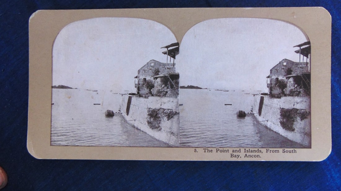 Islands From South - Panama (Construction Period) (1 of 2)