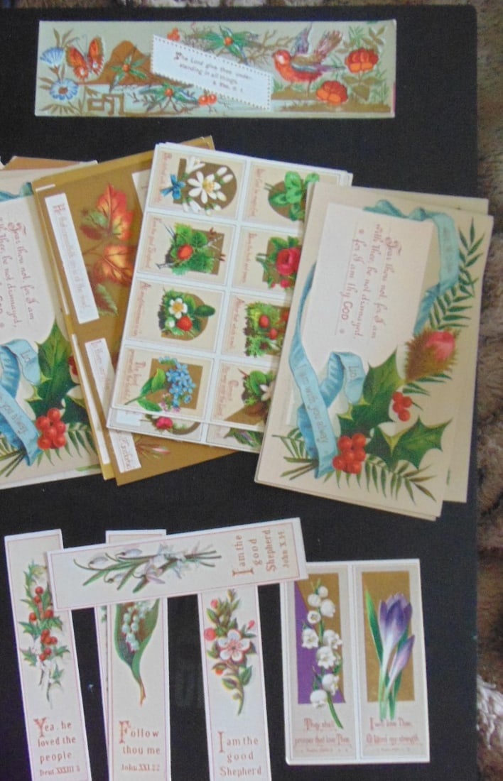 Lot of Religious Cards & Book Marks (1 of 1)