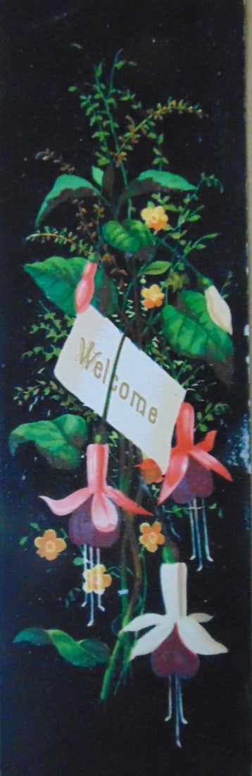 Welcome (Book Mark): Welcome (Book Mark) Dated: 19th century Type Chromolithograph Size: 6 3/4 x 2 1/4" Condition Report Good plus Subject References: 224F Christianity Religion Sayings Bible Biblical Victorian
