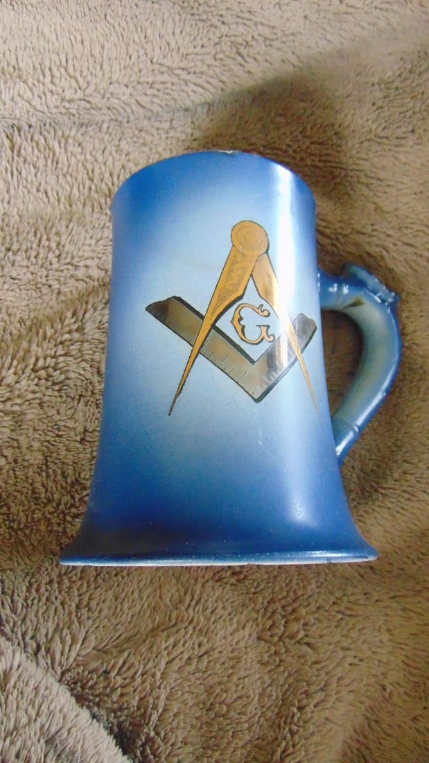 Masonic National Art China Mug Trenton NJ (1 of 4)