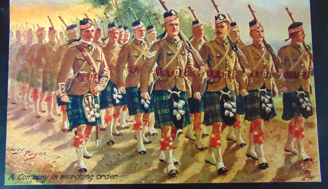 The Argell and Sutherland Highlanders (1 of 15)